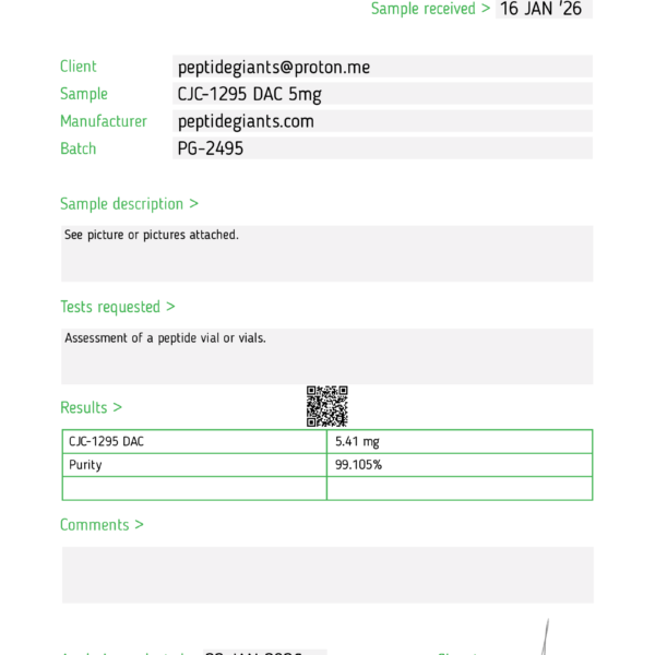 CJC-DAC 5mg